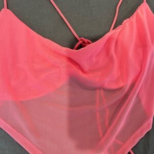 Princess Polly Vibrant Pink Mesh Bandeau
